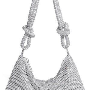 Rhinestone Purse for Women Evening Bag Glitter Sparkly Mini Handbags